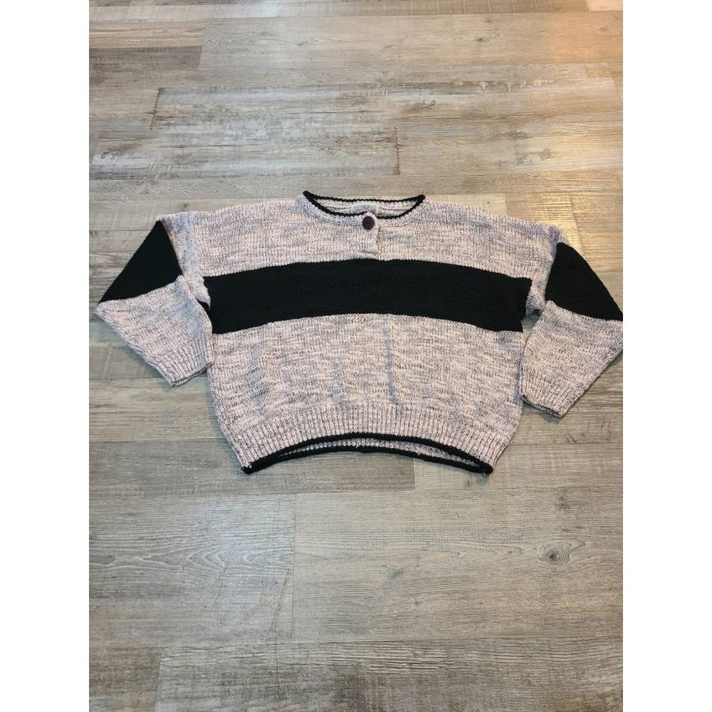 Spoiled girls medium juniors knit cropped sweater